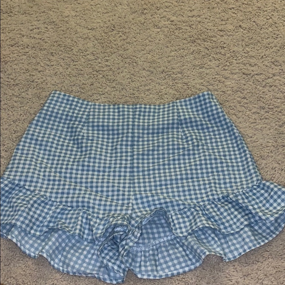 Cute blue and white shorts